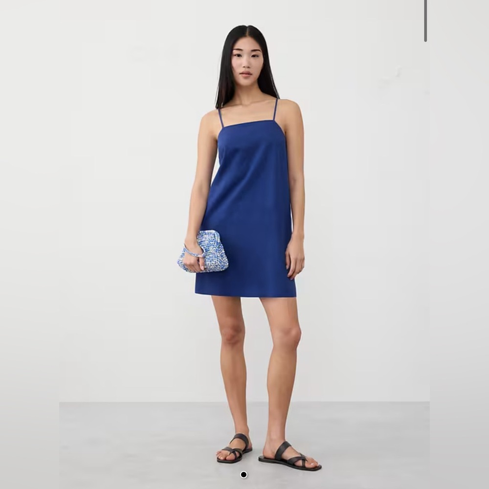 Banana Republic Factory Linen Blend Mini Dress